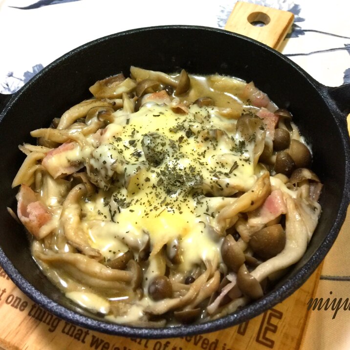 きのこたっぷりチーズ焼き レシピ 作り方 By Miyuっち 楽天レシピ
